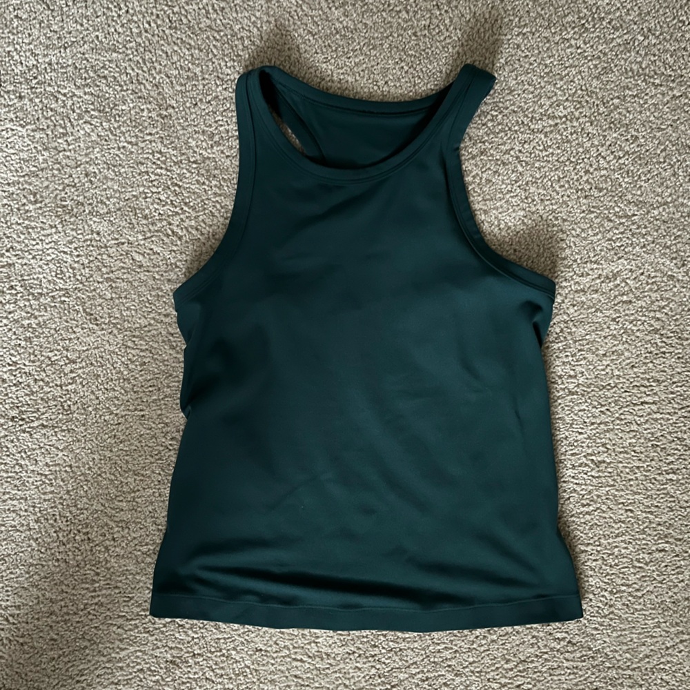 Lululemon align race length high neck tank top size 6
